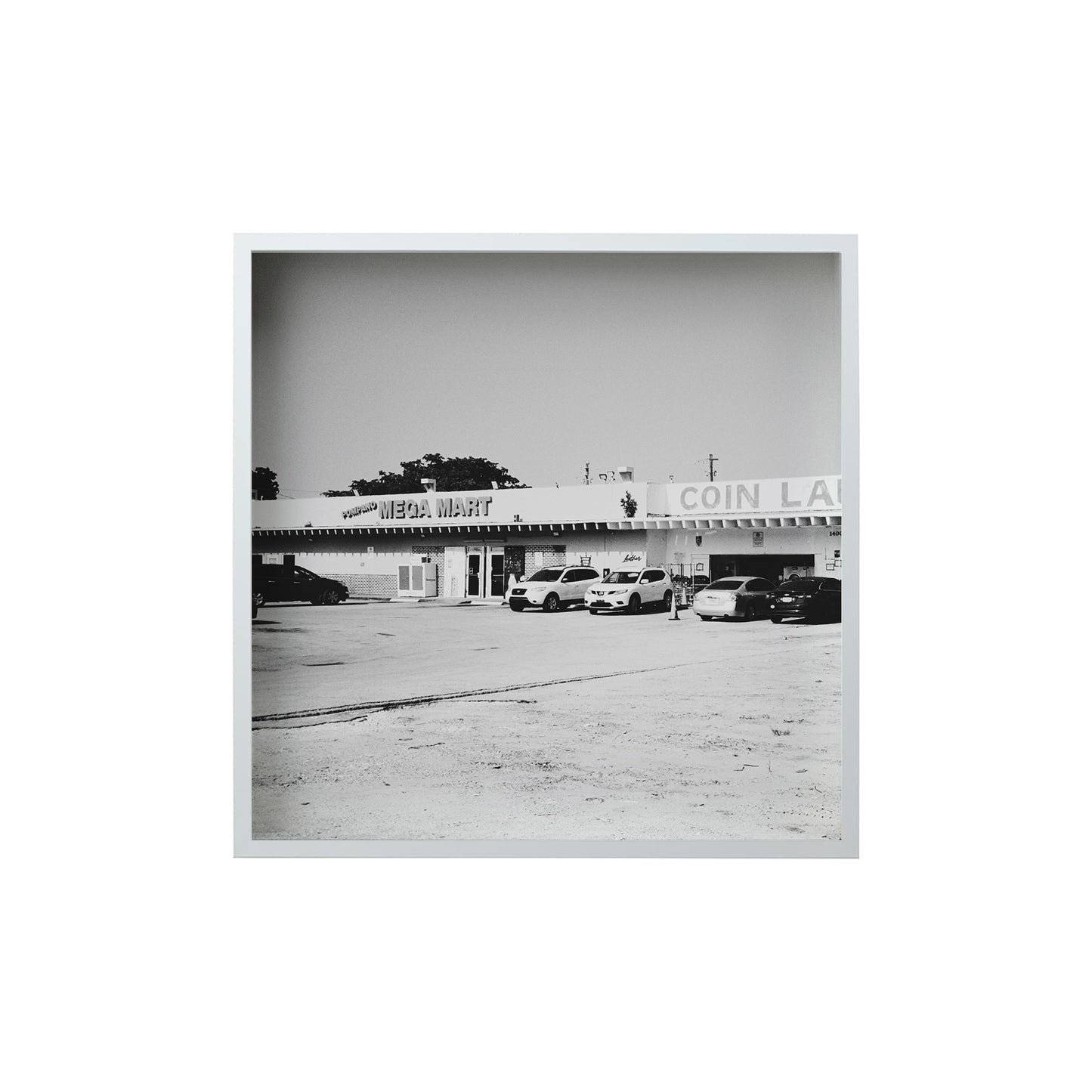 Square Signature Landmark Photograph Prints (B&W)