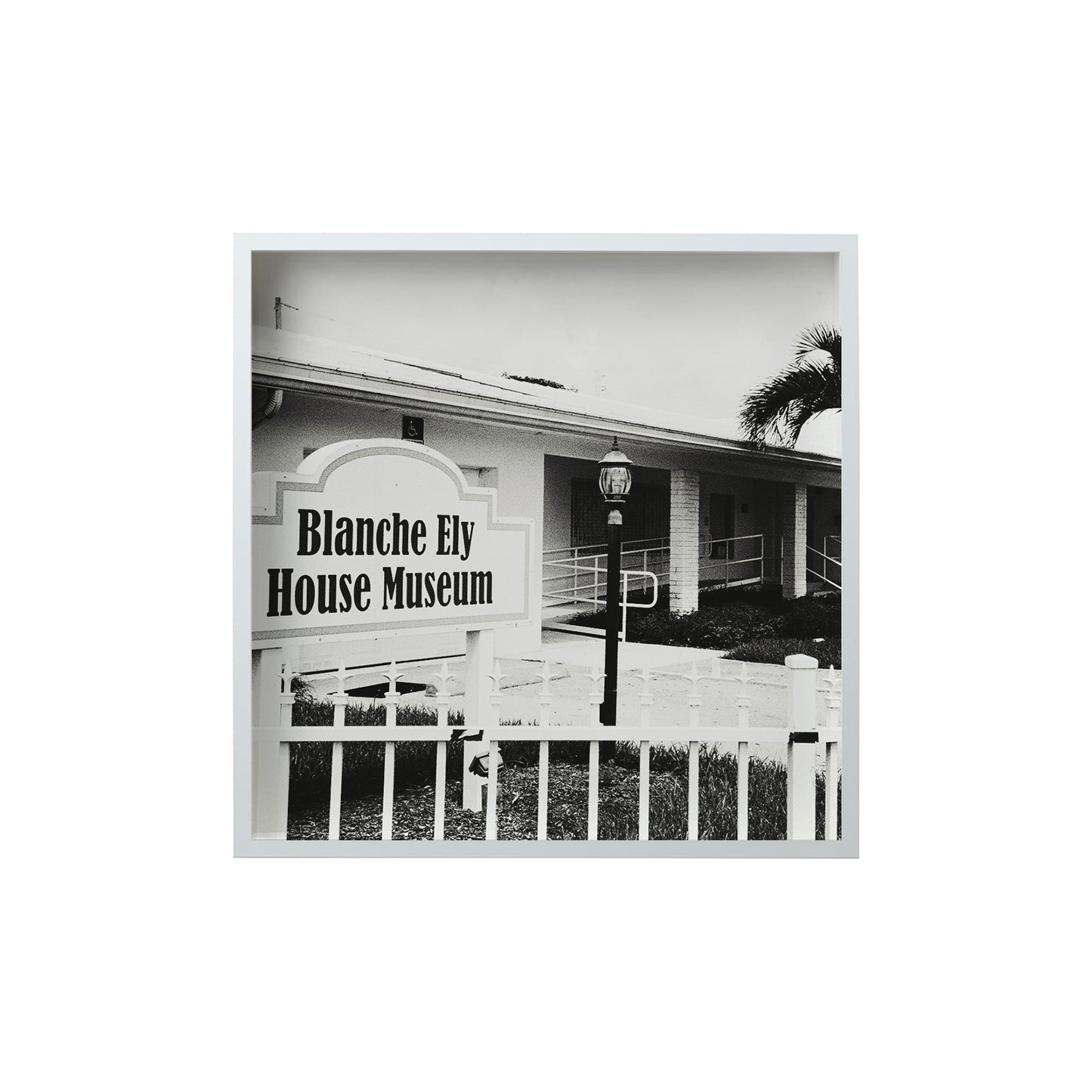 Square Signature Landmark Photograph Prints (B&W)