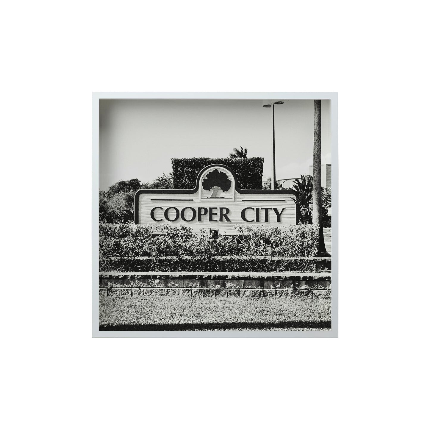 Square Signature Landmark Photograph Prints (B&W)