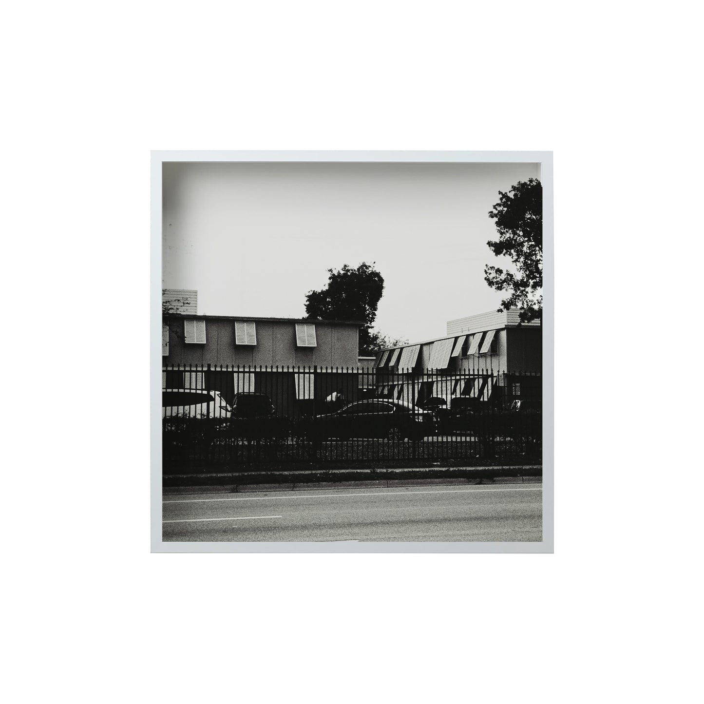 Square Signature Landmark Photograph Prints (B&W)