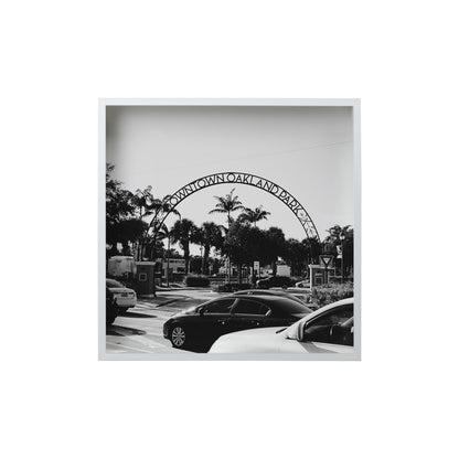 Square Signature Landmark Photograph Prints (B&W)