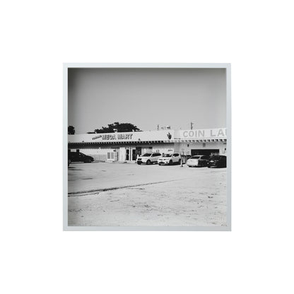 Square Signature Landmark Photograph Prints (B&W)