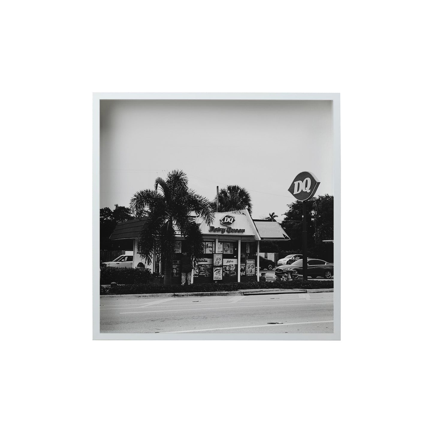 Square Signature Landmark Photograph Prints (B&W)