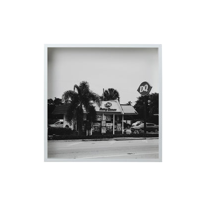 Square Signature Landmark Photograph Prints (B&W)