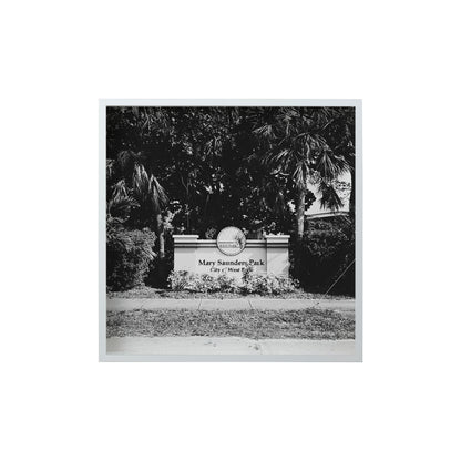 Square Signature Landmark Photograph Prints (B&W)