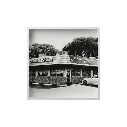 Square Signature Landmark Photograph Prints (B&W)