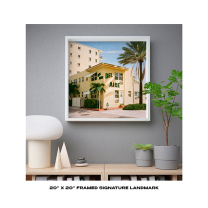 Square Signature Landmark Photograph Prints