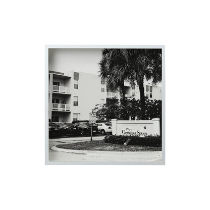 Square Signature Landmark Photograph Prints (B&W)