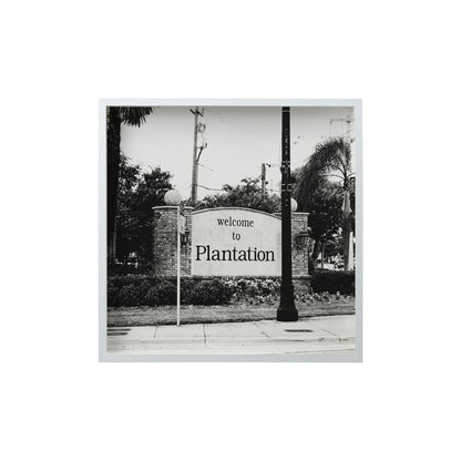 Square Signature Landmark Photograph Prints (B&W)