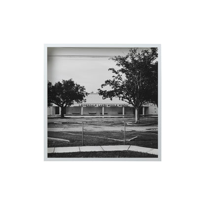Square Signature Landmark Photograph Prints (B&W)