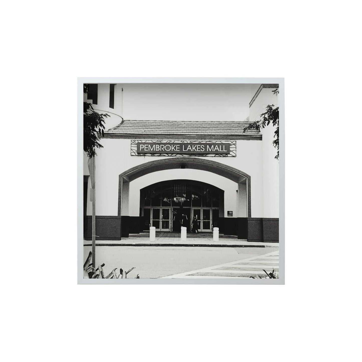 Square Signature Landmark Photograph Prints (B&W)