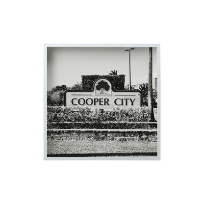 Square Signature Landmark Photograph Prints (B&W)