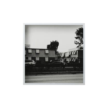 Square Signature Landmark Photograph Prints (B&W)