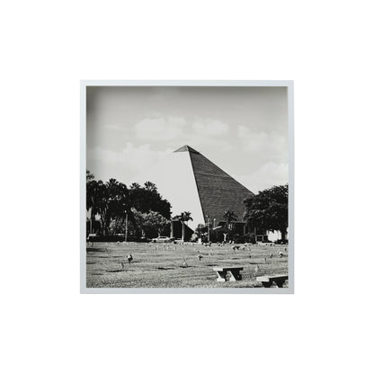 Square Signature Landmark Photograph Prints (B&W)