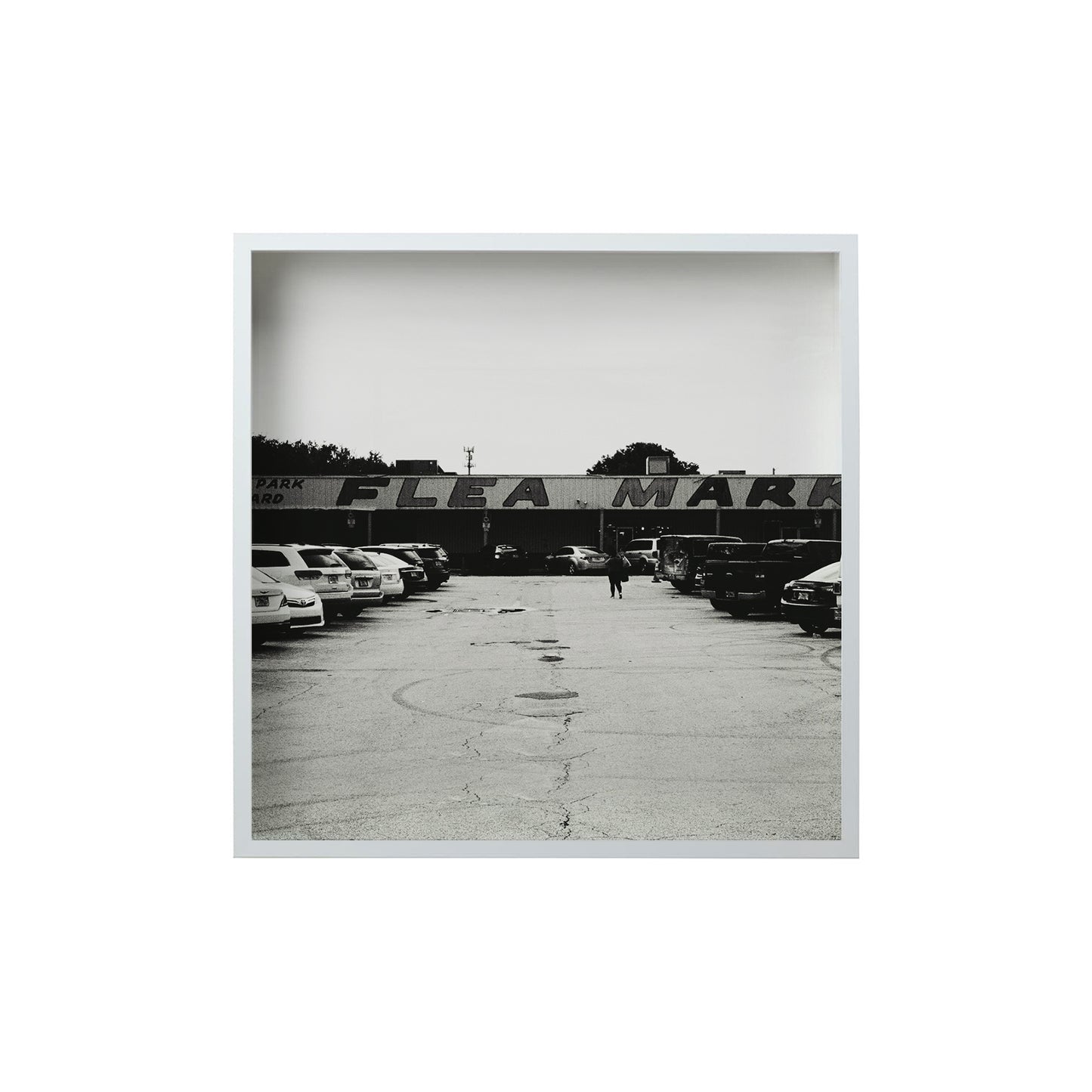 Square Signature Landmark Photograph Prints (B&W)