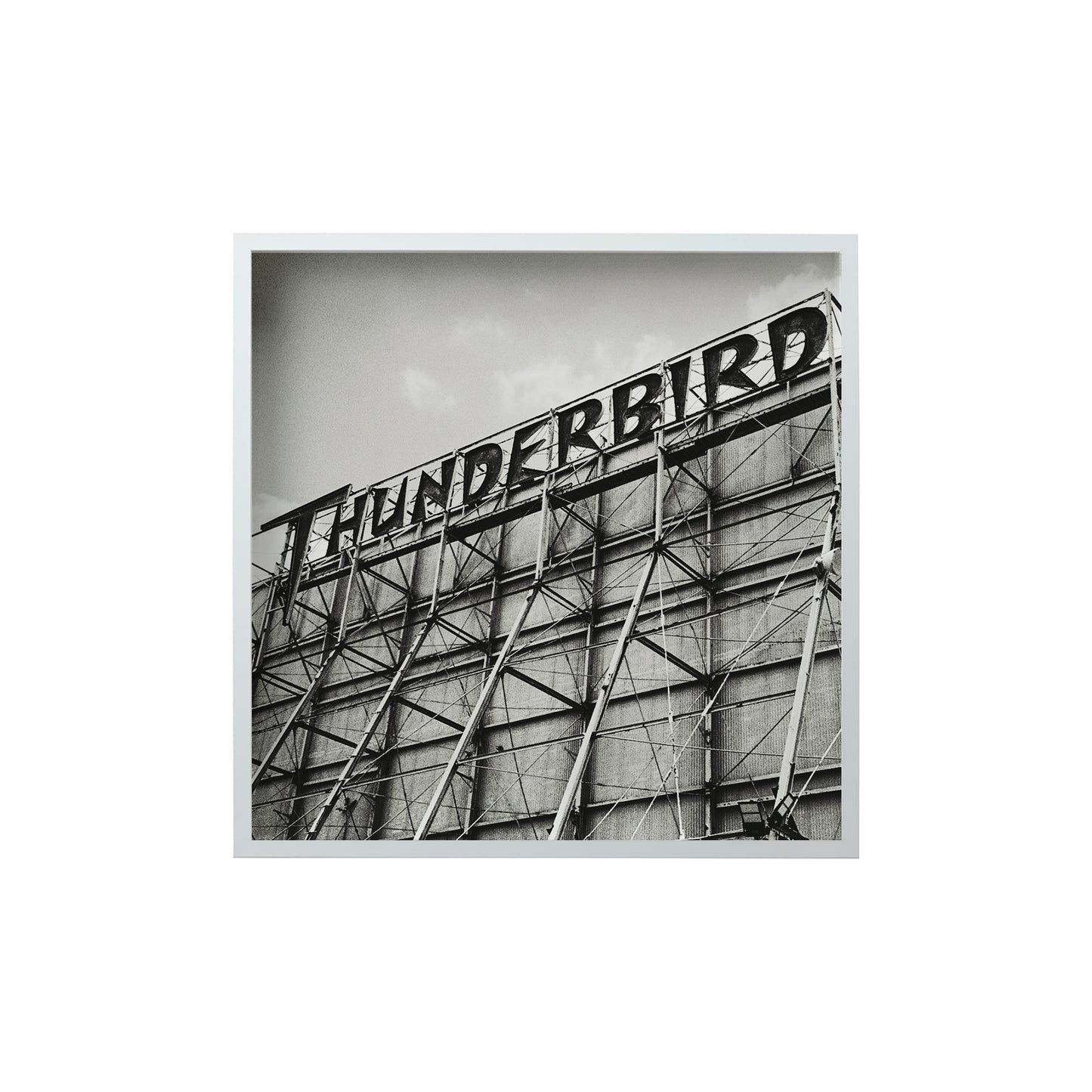 Square Signature Landmark Photograph Prints (B&W)