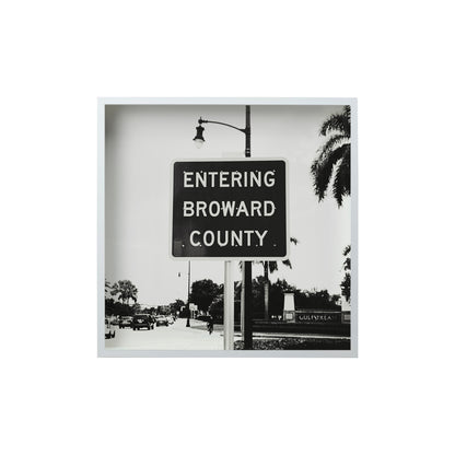 Square Signature Landmark Photograph Prints (B&W)