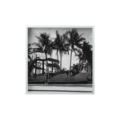 Square Signature Landmark Photograph Prints (B&W)