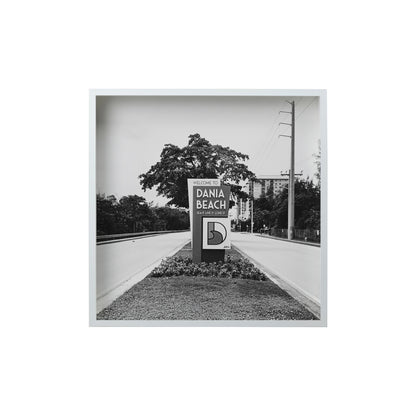 Square Signature Landmark Photograph Prints (B&W)