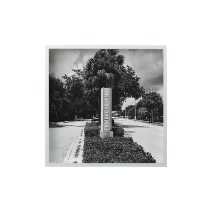 Square Signature Landmark Photograph Prints (B&W)